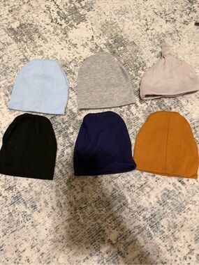 Kids Cotton Beanie Hat Pack - Multiple Colors